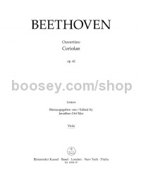 Overture Coriolan for Orchestra Op.62 (Viola)