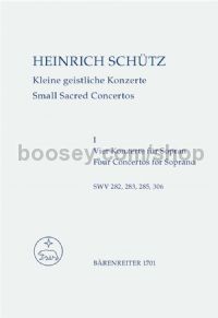 Small Sacred Concertos, Volume I