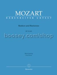 Bastien und Bastienne, K. 50 (Vocal Score)