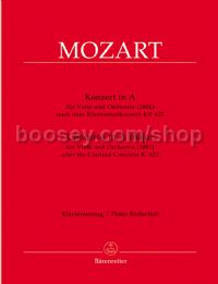 Viola Concerto in A major K622