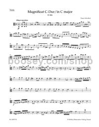 Magnificat in C major D 486 (Viola)