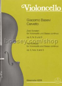 2 Sonatas for Cello (Op. 2 Nos 9 & 5)