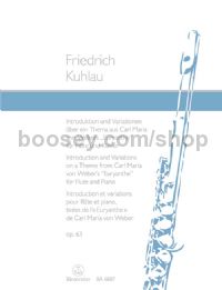 Introduction & Variations for Flute & Piano, Op.63