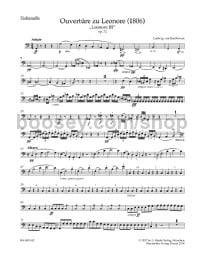 Leonore Overture for Orchestra No.3 Op.72 (1806) (Cello)
