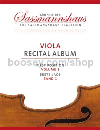 Viola Recital Album - Volume 1