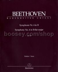 Symphony No. 4 in B-flat major op. 60 (full score)