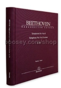 Symphony no. 9 in D minor op. 125 (Full Score Linen-Bound Special Edition)