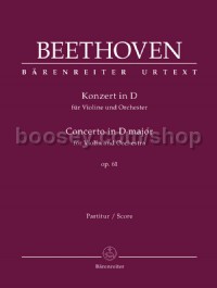 Concerto for Violin and Orchestra in D major op. 61