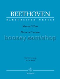 Mass in C major Op. 86 (vocal score)