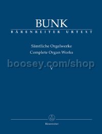 Complete Organ Works, Volume V