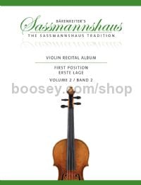 Violin Recital Album, First Position, Vol. 2