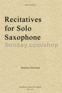 Recitatives for Solo Saxophone