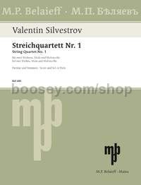 String Quartet No. 1 (score & parts)