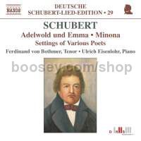 Deutsche Schubert Lied Edition (29): Settings of Various Poets (Naxos Audio CD)