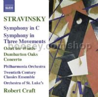 Dumbarton Oaks/Symphony in C/Symphony in Three Movements/Octet (Naxos Audio CD)