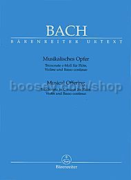 Musical Offering (bwv 1079) vol.3 Canons (urtext)