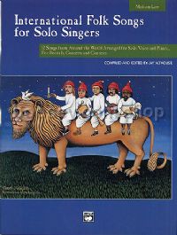 International Folk Songs Solo Singers Medium/Low (CD Only)