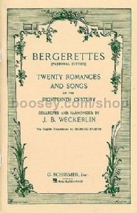 Bergerettes: 20 Romances & Songs