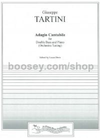 Adagio Cantabile Op. 65 (arr.  double bass & piano)
