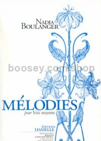 Mélodies - medium voice & piano
