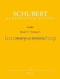 Lieder, Volume 5 (Medium Voice)