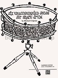 Six Unaccompanied Solos For Snare Drum