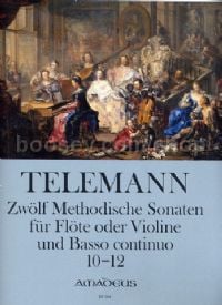 12 Methodical Sonatas: vol.4 Nos 10-12 (violin/flute)