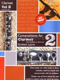 Compositions for Clarinet vol.2: Intermediate to Advanced (Book & CD)