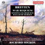 War Requiem Op. 66/Sinfonia da Requiem Op. 20/Ballad of Heroes Op. 14 (Chandos SACD Super Audio CD)