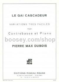 Le gai cascadeur (for double bass & piano)
