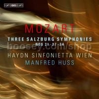 Three Salzburg Symphs (Bis Audio CD)