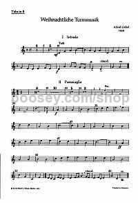 Weihnachtliche Turmmusik - tuba part (in Bb)