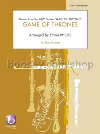 Game of Thrones (Flute Quartet Score & Parts)