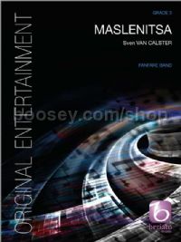 Maslenitsa for fanfare band (score & parts)