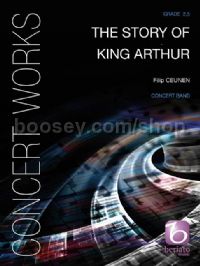 The Story of King Arthur for concert band (score & parts)