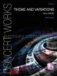 Theme and Variations for brass band (score & parts)