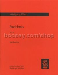 String Trio Op. 9 - violin, viola & cello