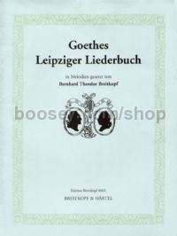 Goethes Leipziger Liederbuch - voice & piano