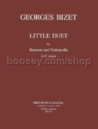 Little Duet in C (1874) - bassoon & cello