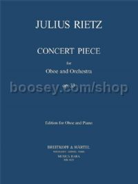 Concert Piece, Op. 33 - oboe & piano
