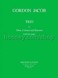 Trio - oboe, clarinet & bassoon (set of parts)