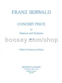 Concert Piece, Op. 2 - bassoon & piano