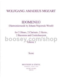 Idomeneo Band I - wind ensemble (score & parts)