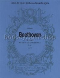 Piano Concerto No. 2 in Bb major, op. 19 (score)
