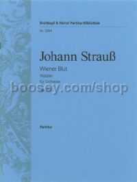 Wiener Blut, op. 354 - orchestra (score)