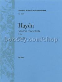 Sinfonia Concertante in Bb major Hob I:105 (score)