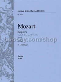 Requiem in D minor K. 626 (Süßmayr) (score)