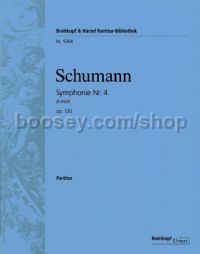 Symphony No. 4 in D minor, op. 120 (score)