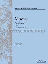 Symphony No. 41 in C major, KV 551, 'Jupiter' (study score)