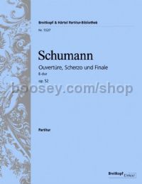 Overture, Scherzo and Finale in E major, Op. 52 (score)